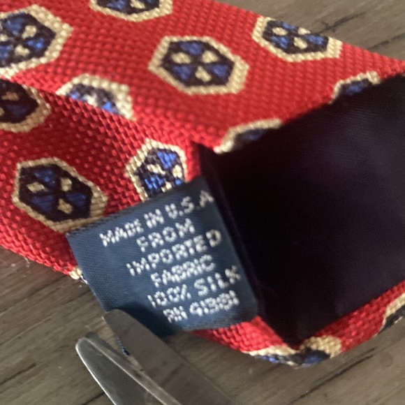 Man's Tie Polo by Ralf Lauren 100% Silk - Picture 6 of 6